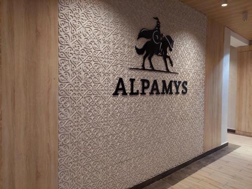 Een certificaat, prijs of ander document dat getoond wordt bij Отличная квартира ЖК Алпамыс