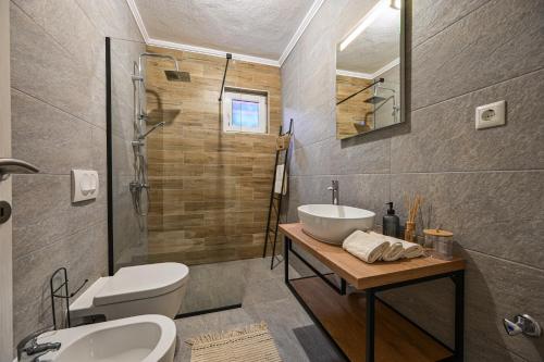 Koupelna v ubytování Apartman UMA