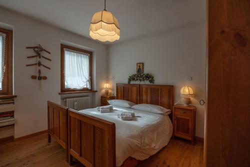 Кровать или кровати в номере Casa Le Vivane