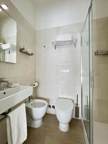 Ένα μπάνιο στο Hotel Pillon