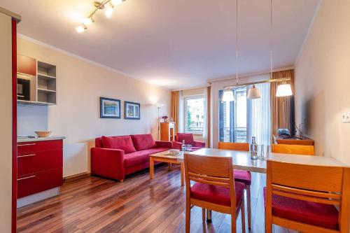 Posezení v ubytování Hafendomicil Appartement WH08 - Hirsch