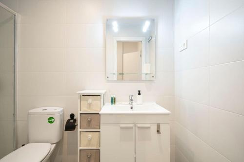 Ванная комната в Apartamento tranquilo y familiar a 30 Min de SOL