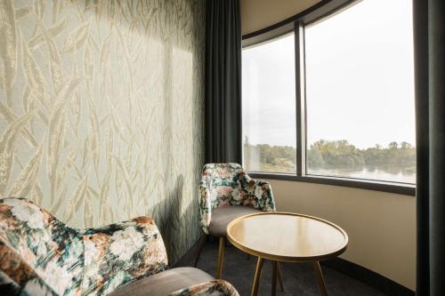 Un lugar para sentarse en Flonk Hotel Groningen Zuid, BW Signature Collection