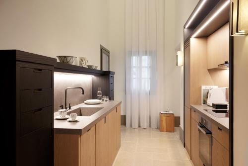 Dapur atau dapur kecil di Angsana Corfu Resort & Spa
