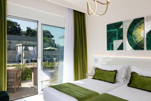 Katil atau katil-katil dalam bilik di Calluna Villa