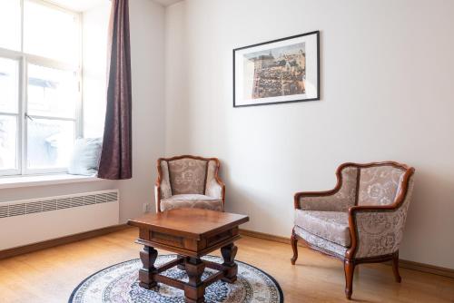 Гостиная зона в Old Town - Vana Viru Apartment