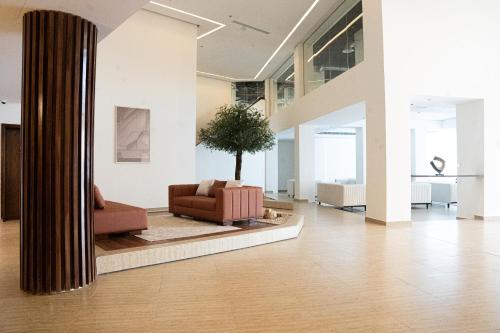 Posezení v ubytování Kara Hotel فندق كارا
