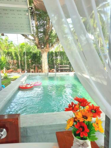 Πισίνα στο ή κοντά στο Amantra homestay & village