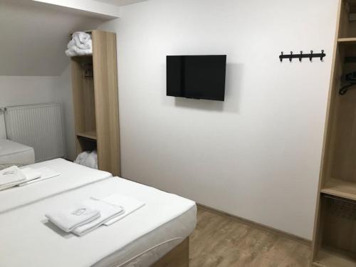 Katil atau katil-katil dalam bilik di Sobe Zimmer Frei