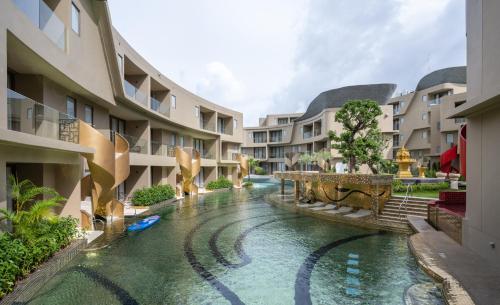 Bazén v ubytování Metadee Concept Hotel nebo v jeho okolí
