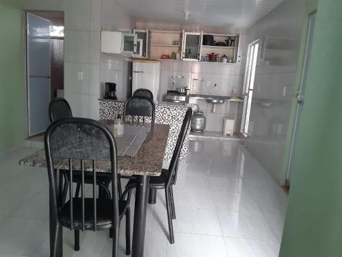 Kuchyň nebo kuchyňský kout v ubytování Pousada do joaquimxdarc