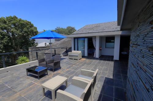 Μπαλκόνι ή βεράντα στο St Lucia Hilltop Guest House