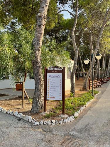 Zahrada ubytování Villaggio Gargano