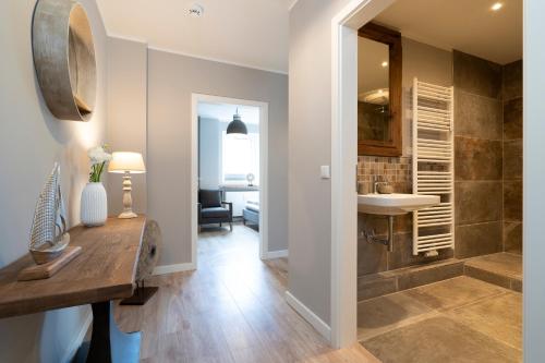 Koupelna v ubytování Ferienwohnung Puro