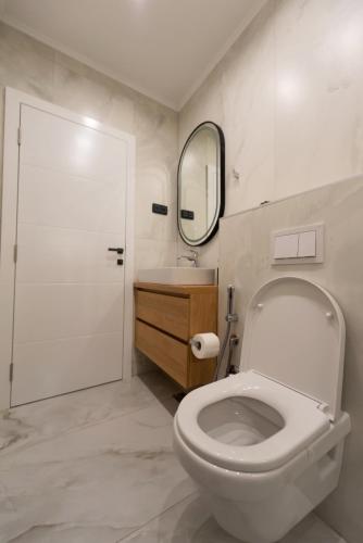 Koupelna v ubytování Villa Coral