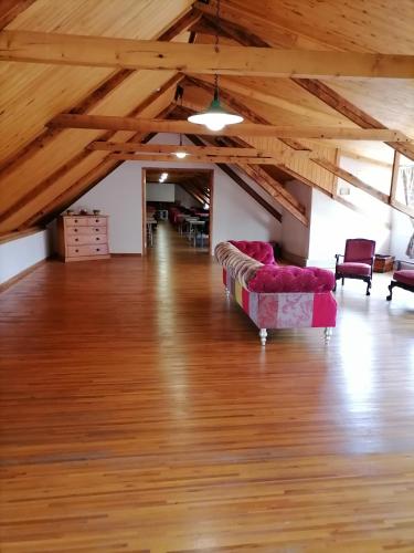 Posezení v ubytování Langberg Guest Farm