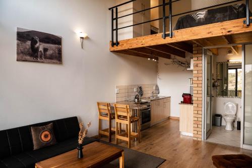 Una cocina o zona de cocina en Kapps Mountain Self Catering Accommodation