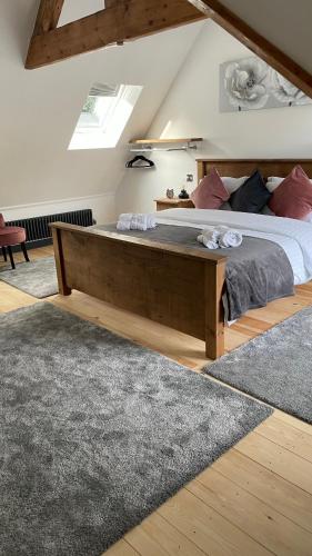 Cama o camas de una habitación en Chapel Row 2