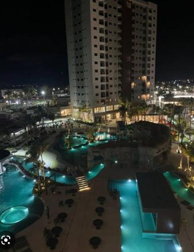 Bazén v ubytování SALINAS PREMIUM RESORT nebo v jeho okolí