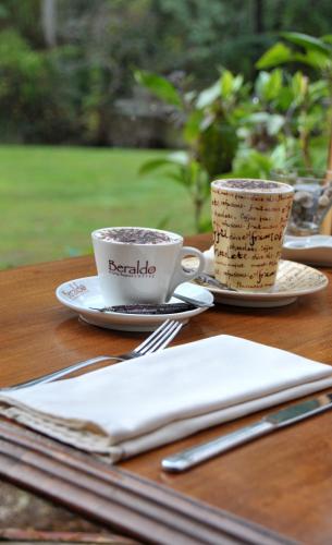 ブラック スパー インにあるコーヒーまたはお茶