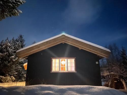 Charming Mountain Cabin in de winter