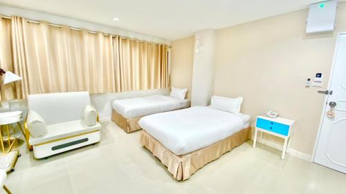 ABCYQ Hotelにあるベッド