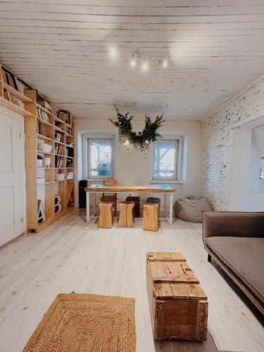 Zona d'estar a Cottage43
