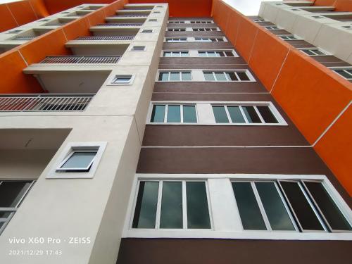 an orange and white building with many windows at Pavilionvillie M1T570 by irainbow in Ipoh
