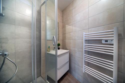 Koupelna v ubytování Appartement L'Hyper-Centre Bressan