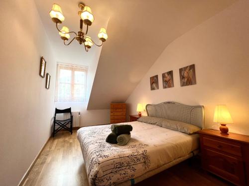 Postel nebo postele na pokoji v ubytování Apartamento Céntrico con Parking - L'Amfitriona