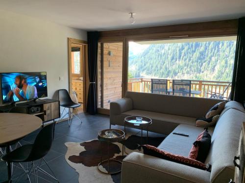 Superbe appartement à Châtel avec parking privatif, 3 chambres pour 6 personnes