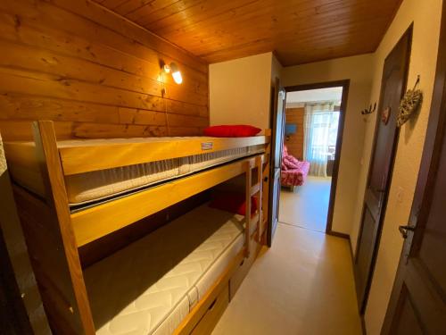 Posteľ alebo postele v izbe v ubytovaní Studio cosy à Châtel avec parking et Multi Pass été 2024 - FR-1-693-51