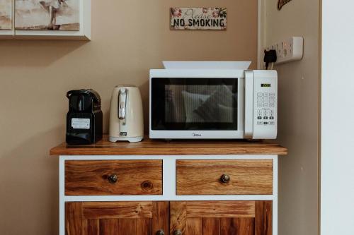 Mountain View Guesthouseにあるキッチンまたは簡易キッチン
