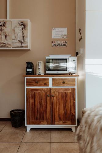 Mountain View Guesthouseにあるキッチンまたは簡易キッチン