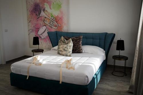 A bed or beds in a room at I Bannisti