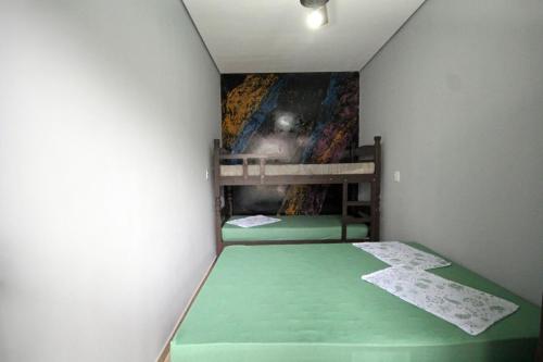 Poschodová posteľ alebo postele v izbe v ubytovaní Recanto World Point 2