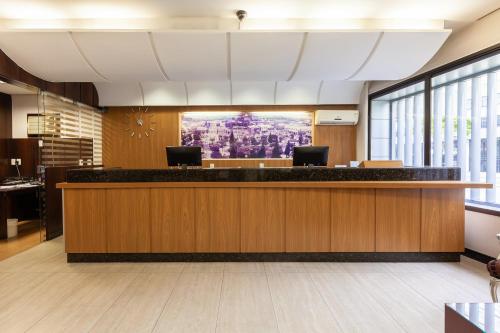 Vstupní hala nebo recepce v ubytování Tri Hotel Executive Criciúma