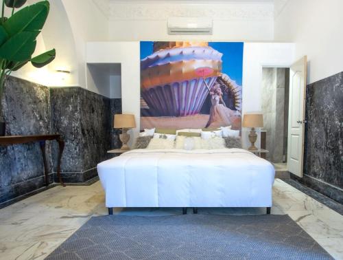 Postel nebo postele na pokoji v ubytování AmazINN Places Casco Viejo Pool and Rooftop VII