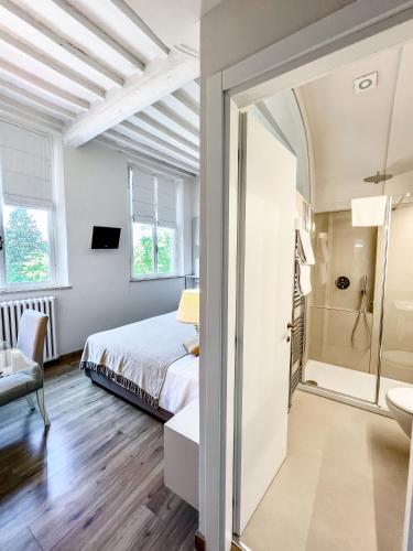 Ένα μπάνιο στο B&B Palazzo Bruchi