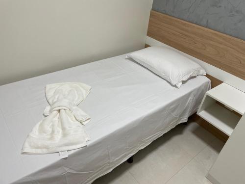 Cama o camas de una habitación en Seu lar no melhor de Recife - Boa Viagem.