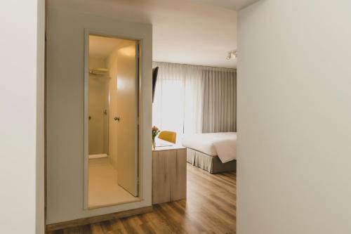 Koupelna v ubytování ARTE HOTEL Lima
