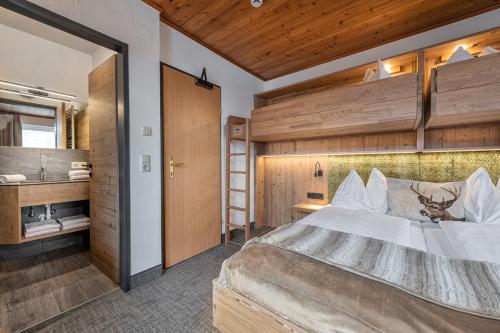 Un ou plusieurs lits dans un hébergement de l'établissement Jugendhotel Gruber