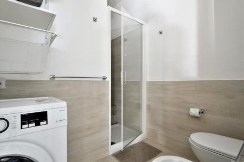 Et badeværelse på Marina Home Holiday