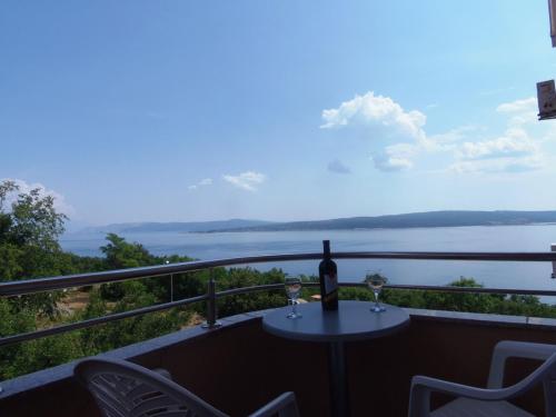 Apartment in Dramalj with sea view, balcony, air conditioning, WiFi 4623-3
