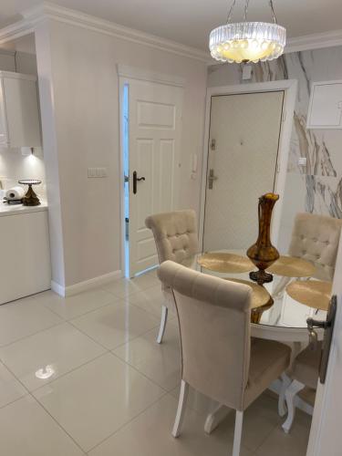 Χώρος καθιστικού στο Apartament Parys Gold