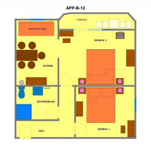 Apartment in Dramalj with sea view, balcony, air conditioning, WiFi 4623-10
