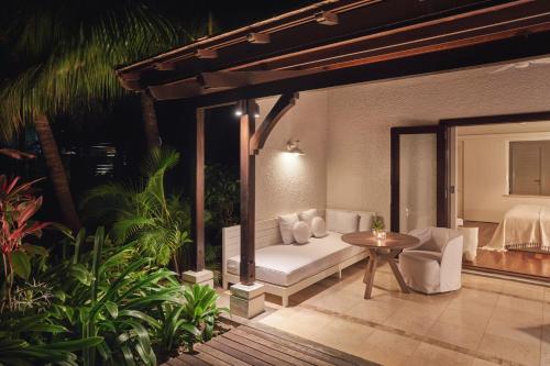 Coin salon dans l'établissement LUX* Le Morne Resort