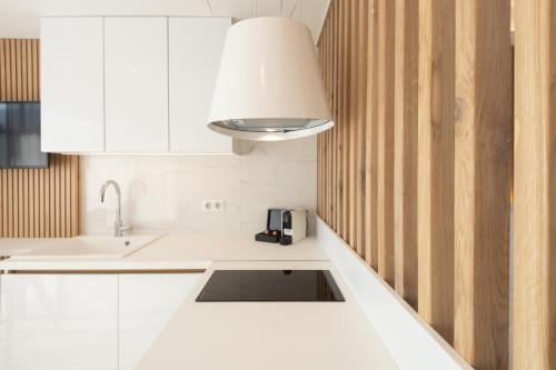 Kuchyň nebo kuchyňský kout v ubytování Incanto Boutique Suites - Mets