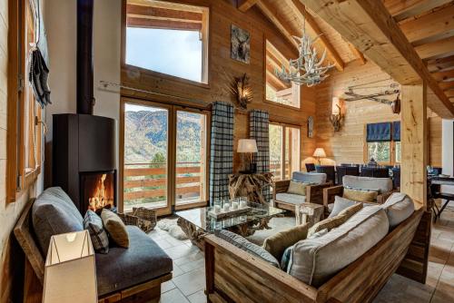 Chalet Leopard de Neige