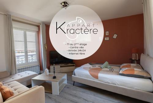 L'appart K-ractère- City, cosy et design pour 4 pers